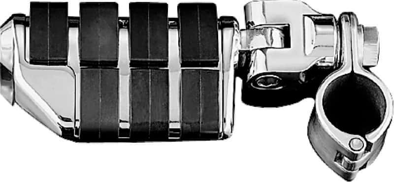 Kuryakyn — Kuryakyn Dually ISO  Pegs With 1-1/4inch Clamp Chrome (Pair) - view 2