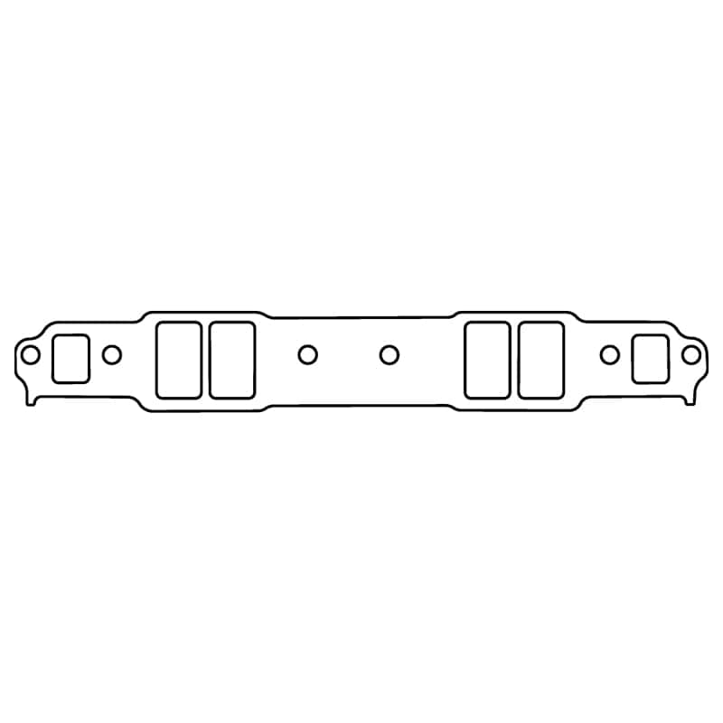 Cometic Gasket — Cometic Chevy Gen1 Small Block V8 Intake Mani Gasket .060in Fiber-1.280in X 2.170in Port-20 Pack
Intake Manifold Gask - view 1