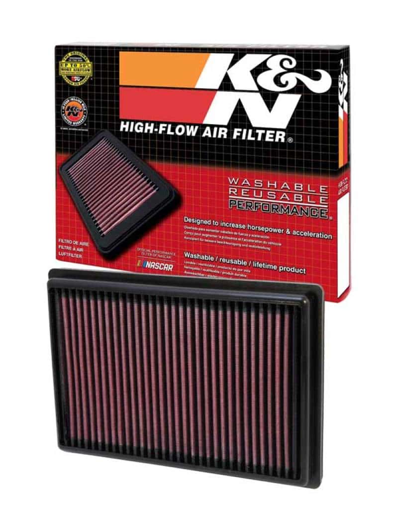 K&N Engineering — K&N 07 Nissan Sentra 2.0L-L4 Drop In Air Filter
Replacement Air Filt
Air Filter - view 4