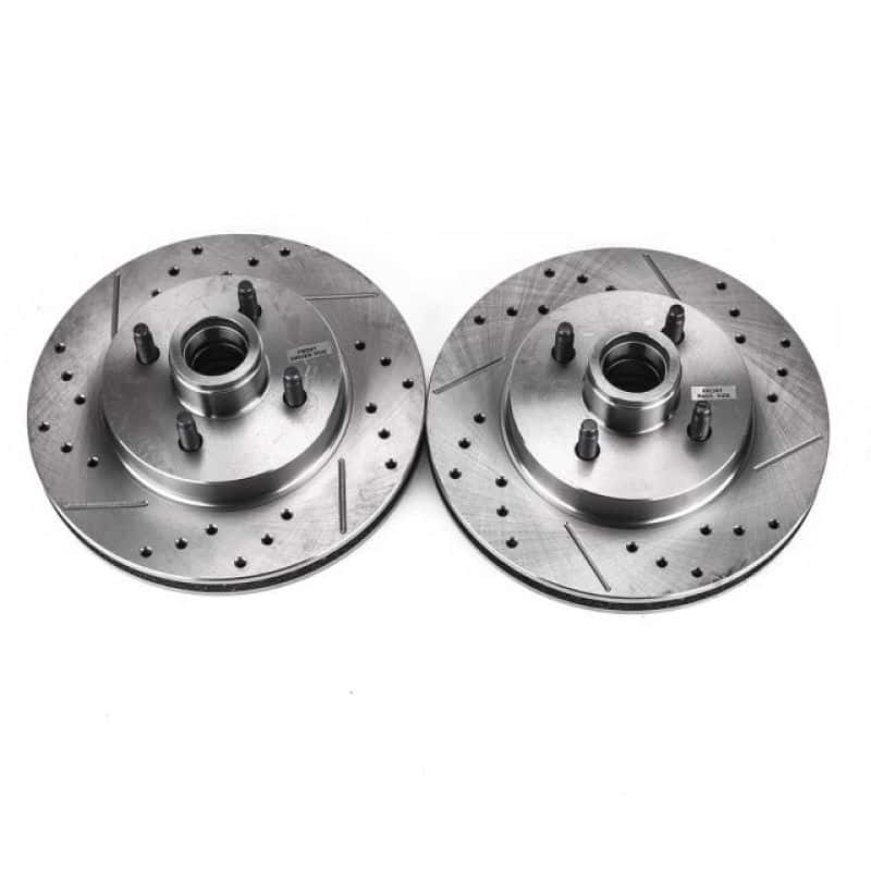 PowerStop — Power Stop 87-93 Ford Mustang Front Evolution Drilled & Slotted Rotors - Pair
PowerStop XPR - view 1
