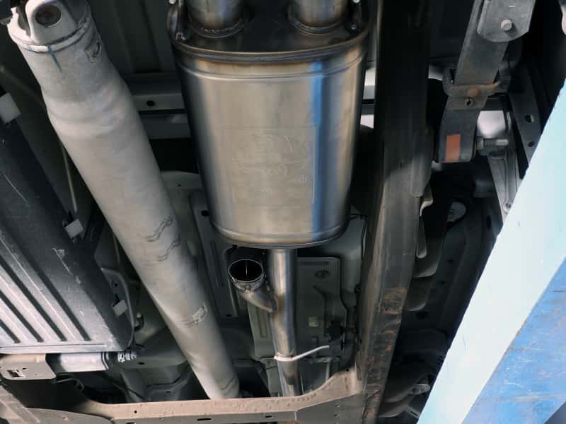 aFe — aFe Gemini XV 3in 304 SS Cat-Back Exhaust w/ Cutout 14-19 GM Trucks 4.3L/5.3L w/ Black Tips
Cat-Back Exhaust - view 7