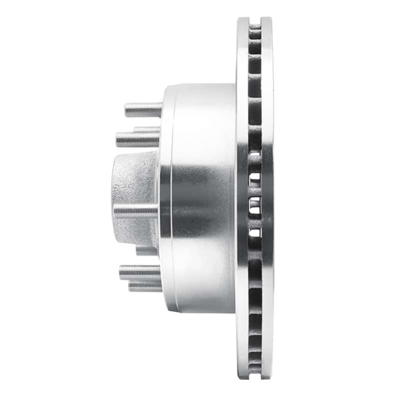 R1 Concepts — R1 95-04 Ford E-350 Econoline Front Right Drilled & Slotted Silver Brake Rotor
R1 Brake Rotor Drill - view 3