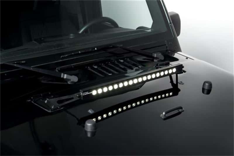 Putco — Putco 07-18 Jeep Wrangler JK - 20in Light Bar Hood Bracket
LightBarMntingKt - view 3