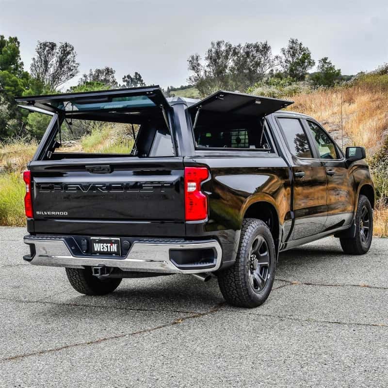 Westin — Westin EXP Truck Cap COMPLETE KIT A + BS (19-25 Chevy Silverado/GMC Sierra CC 1500 5.8ft. Bed) - view 6