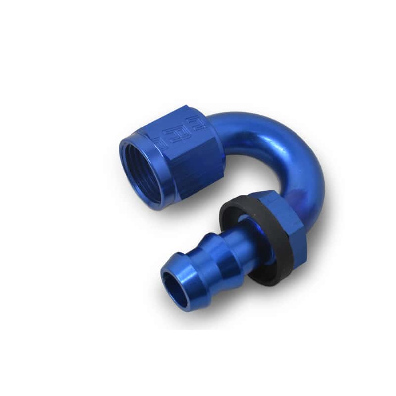 Russell — Russell Performance -6 AN Twist-Lok 180 Degree Hose End (9/16in Radius)
Hose Fitting - view 6