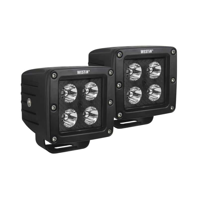 Westin — Westin LED Auxiliary Light 3.2in x 3.0in Spot w/5W Cree - Black
Exterior LED - view 3