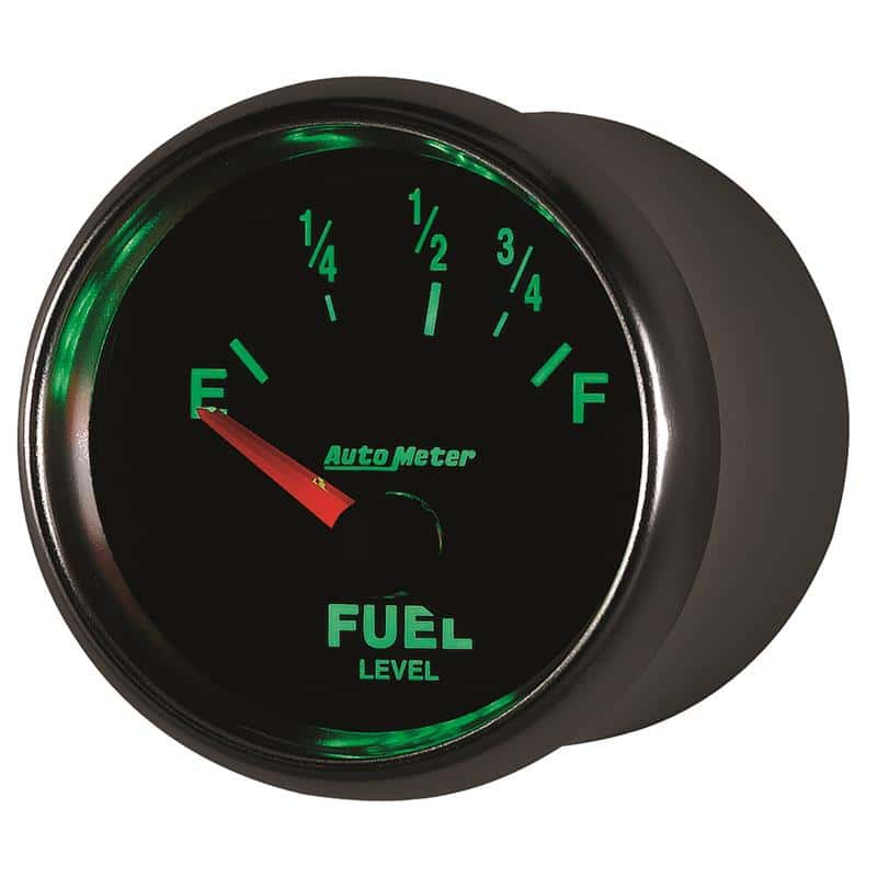 AutoMeter — AutoMeter Gauge Fuel Level 2-1/16in. 73 Ohm(e) to 10 Ohm(f) Elec Gs
2-1/16" FUEL LEVEL, - view 4