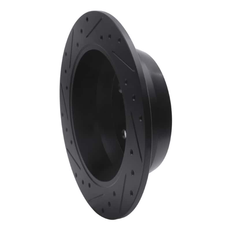 R1 Concepts — R1 99-04 Jeep Grand Cherokee Rear Right Drilled & Slotted Black Brake Rotor
R1 Brake Rotor Drill - view 4