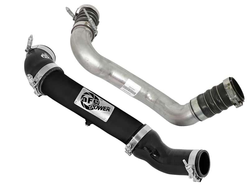aFe — aFe Bladerunner 3in Intercooler Cold Side Tube for 16-17 Nissan Titan XD V8 5.0L (td)
Cold Charge Pipe - view 4