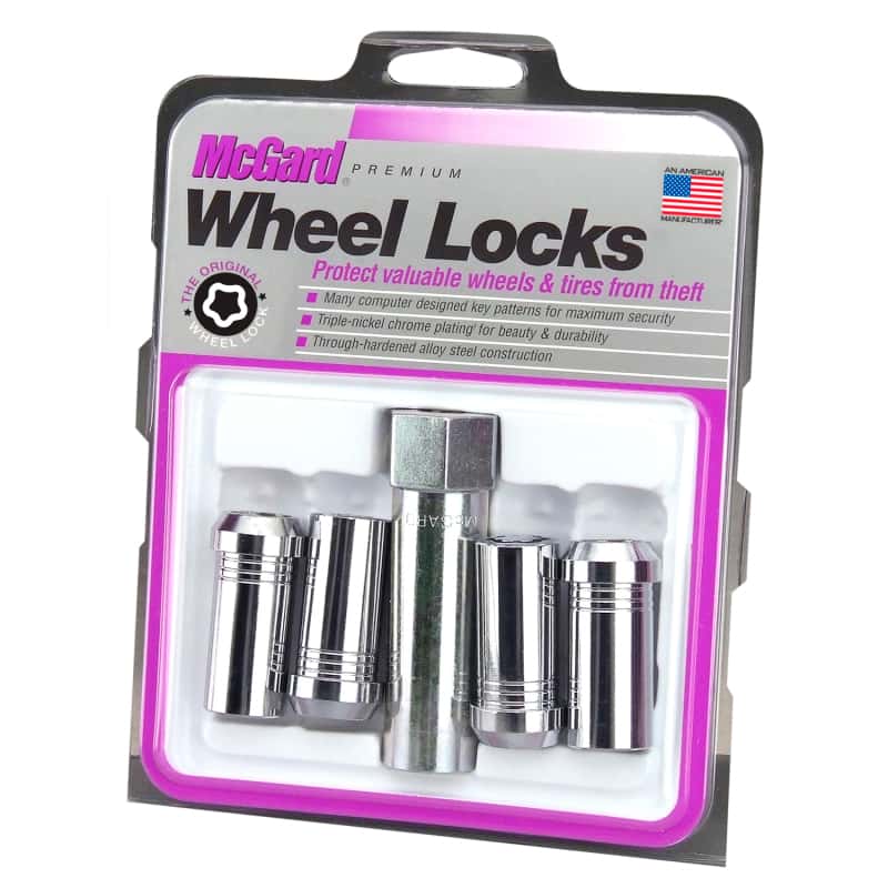 McGard — McGard Wheel Lock Nut Set - 4pk. (Tuner / Cone Seat) M14X1.5 / 1in. Hex / 1.935in. Length - Chrome - view 6
