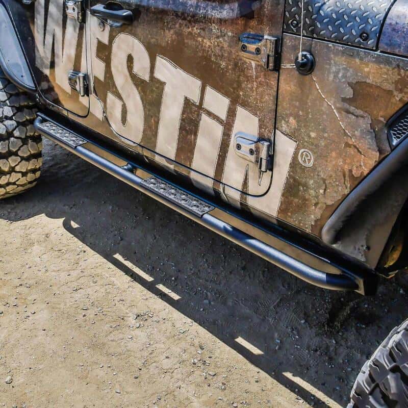 Westin — Westin 18-23 Jeep Wrangler JL Unlimited 4dr Rock Slider - Textured Black
Rock Sliders - view 6