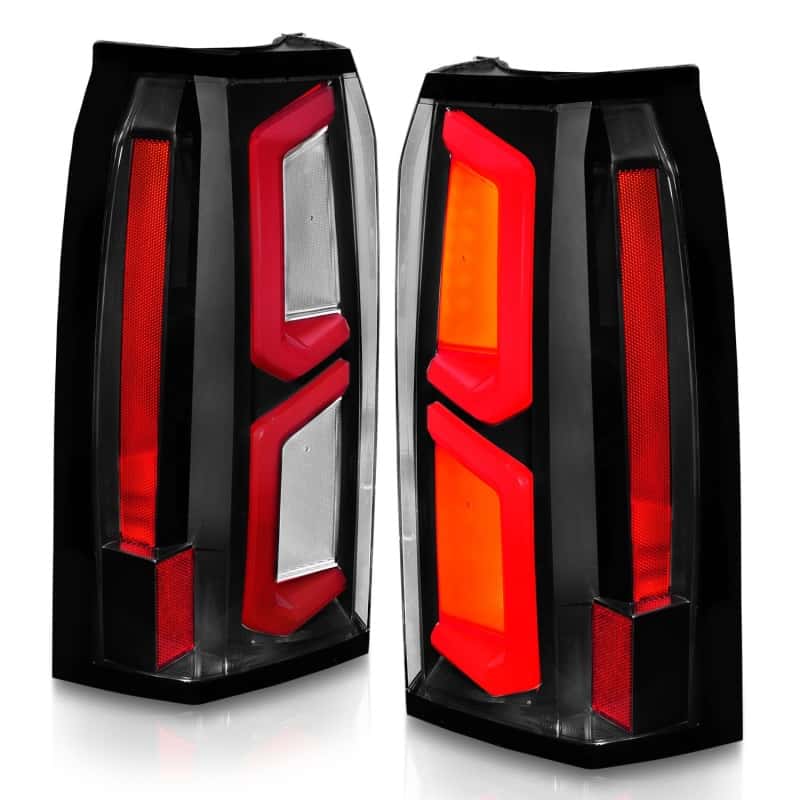 ANZO — ANZO 2015-2020 Chevrolet Tahoe LED Tail Lights w/ Light Bar Black Housing Clear Lens
Tail Light Set - view 7
