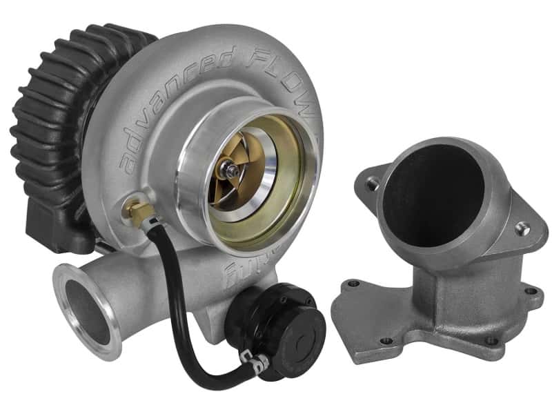 aFe — aFe Power Bladerunner Turbocharger 98.5-02 Dodge Diesel Trucks L6-5.9L (td)
Turbocharger - view 1