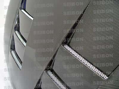 Seibon — Seibon 93-98 Toyota Supra (JZA80L) TS Style Carbon Fiber Hood - view 5
