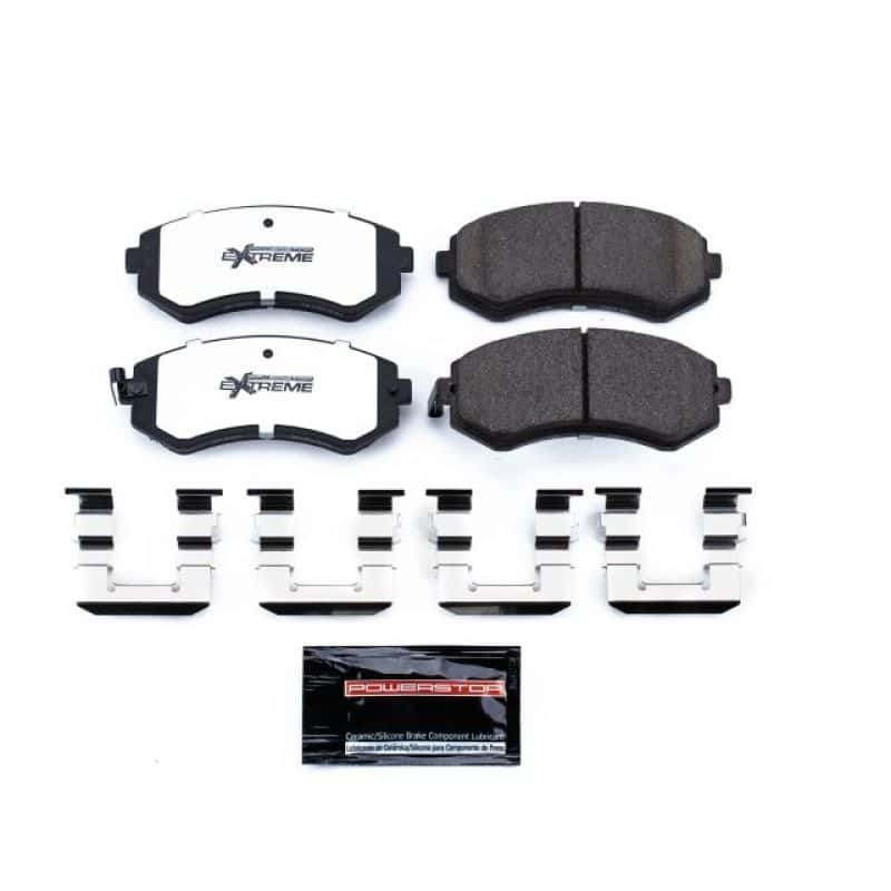 PowerStop — Power Stop 89-96 Nissan 240SX Front Z26 Extreme Street Brake Pads w/Hardware
Z26 Brake Pads - view 1
