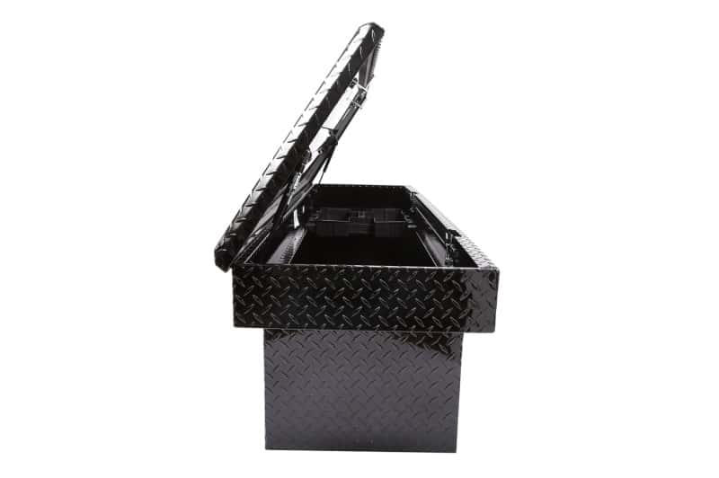 Dee Zee — Dee Zee Universal Tool Box - Red Crossover - Single Lid Black BT (Deep Black)
ToolBxTrkBedRTR - view 8