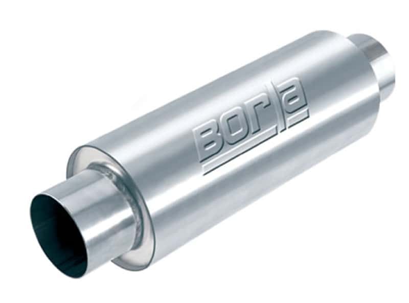 Borla — Borla XR-1 Racing Sportsman 3 inch Outlet / 3 inch Inlet Round Muffler
XR-1 Sportsman Muffl
Muffler - view 1