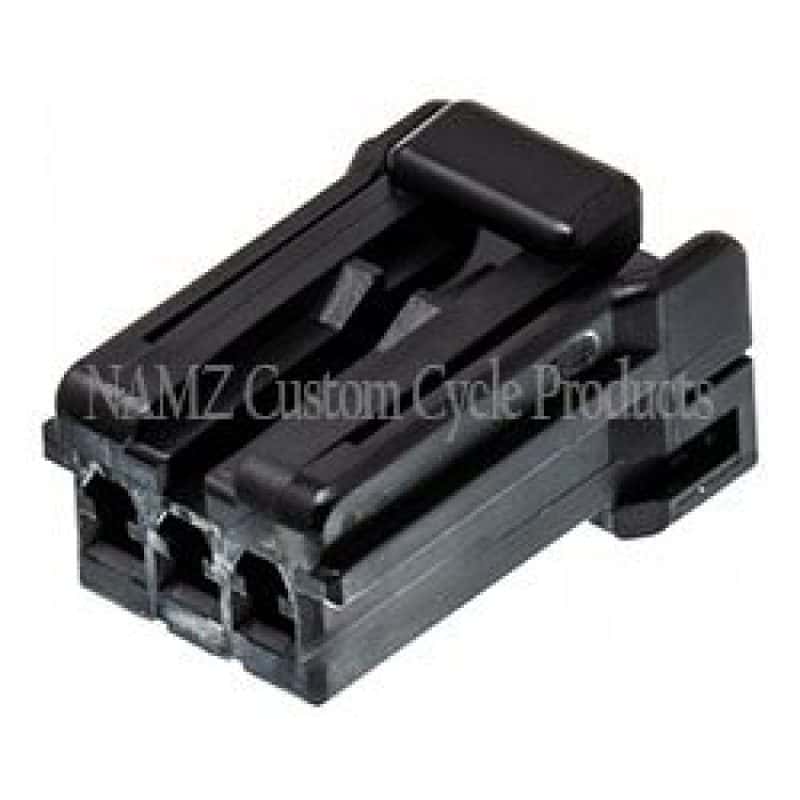 NAMZ — NAMZ AMP Multilock 3-Position Female Wire Plug Housing (HD 73153-96BK) - view 2