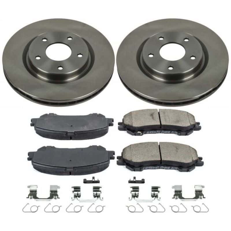 PowerStop — Power Stop 14-19 Nissan Rogue Front Autospecialty Brake Kit - view 1