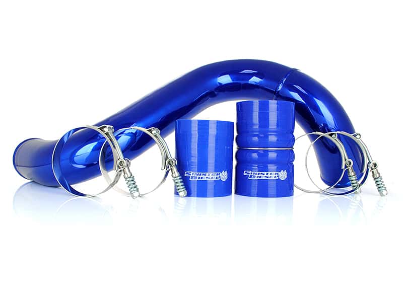 Sinister Diesel — Sinister Diesel 03-07 Ford 6.0L Powerstroke Cold Side Charge Pipe
Intercooler Pipe - view 7