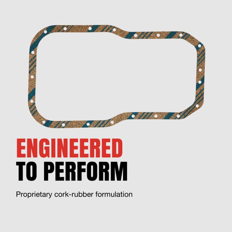 Fel-Pro — Fel-Pro Dodge RAM 1500 OS 30755 Engine Oil Pan Gasket Set Rigid carrier w/sealing bead - view 4