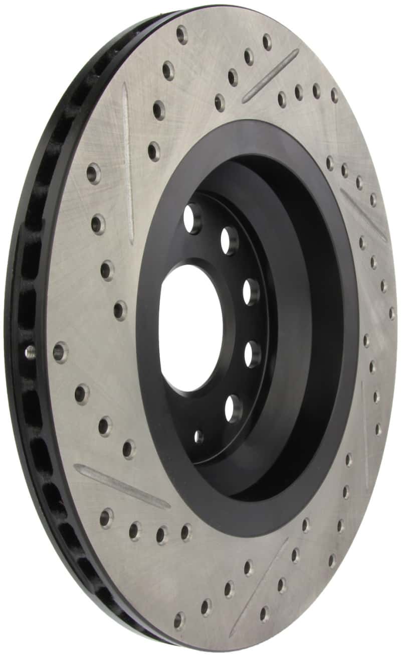 Stoptech — StopTech 09 VW Passat CC / 06-09 Passat Slotted & Drilled Left Rear Rotor
Disc Brake Rotor
Slot/Drill Rotor - view 2