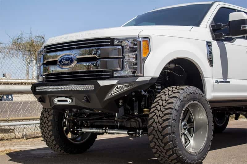 Addictive Desert Designs — Addictive Desert Designs 17-18 Ford F-250 Super Duty Stealth Fighter Front Bumper w/ Winch Mounts
Bumper- Front
Bumpers - view 8