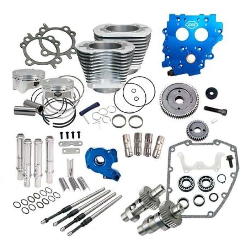 S&S Cycle — S&S Cycle 99-06 BT 100in Power Package - Silver - view 2