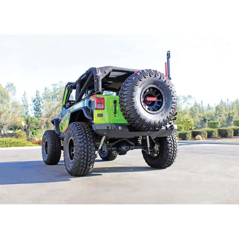 Westin — Westin 07-18 Jeep Wrangler JK WJ2 Rear Bumper - Textured Black
Bumper- Rear
Bumper-Rear - view 6