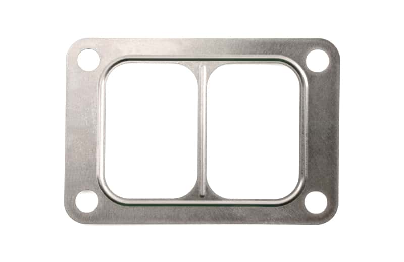 Cometic Gasket — Cometic .016in Stainless T06 Divided Turbo Inlet Flange Gasket
Turbo Inlet Gasket - view 1