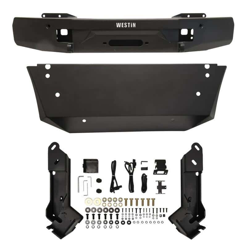 Westin — Westin 19-23 Mercedes-Benz Sprinter Pro-Series Mid Width Front Bumper - Textured Black
Bumper- Front
Bumper-Front - view 21