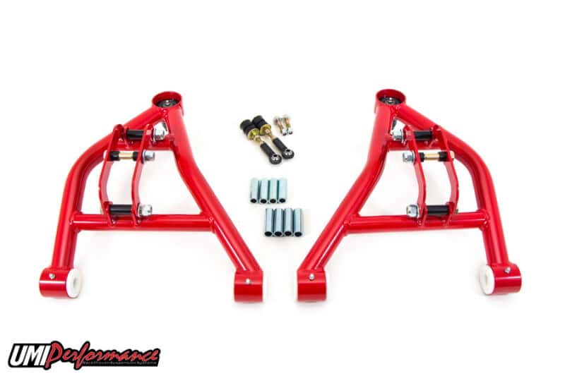 UMI Performance — UMI Performance 70-81 GM F-Body Lower A-Arms Tall Ball Joints Race Version
A-Arm Set - view 1