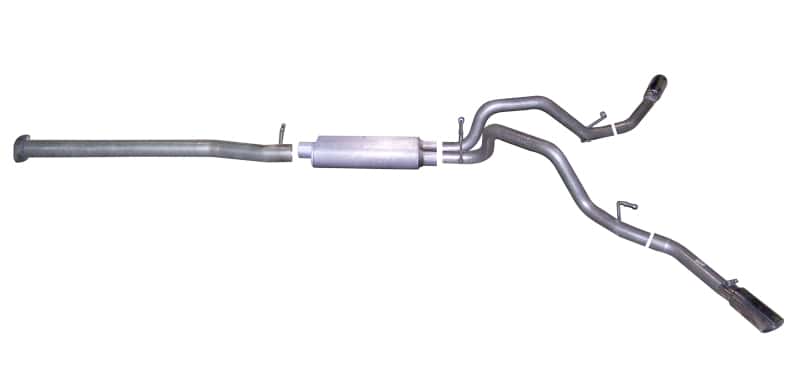 Gibson — Gibson 08-09 Chevrolet Silverado 1500 LS 4.8L 2.25in Cat-Back Dual Extreme Exhaust - Aluminized
Truck/Suv - view 1
