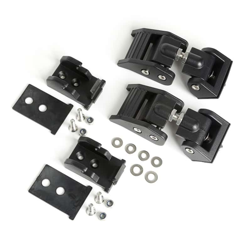 Rugged Ridge — Rugged Ridge 2018-20 Jeep Wrangler JL / 2020 Jeep Gladiator JT Black Hood Catch
Hood Latch Assembly
OFFROAD_EXTERIOR - view 2
