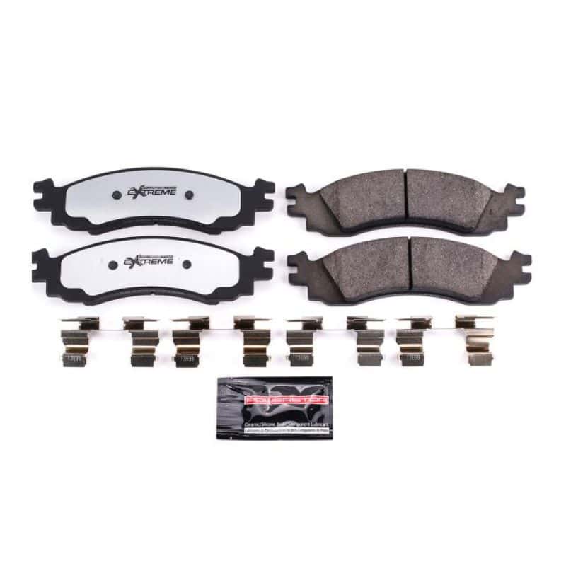 PowerStop — Power Stop 06-10 Ford Explorer Front Z36 Truck & Tow Brake Pads w/Hardware
Z36 Brake Pads - view 1