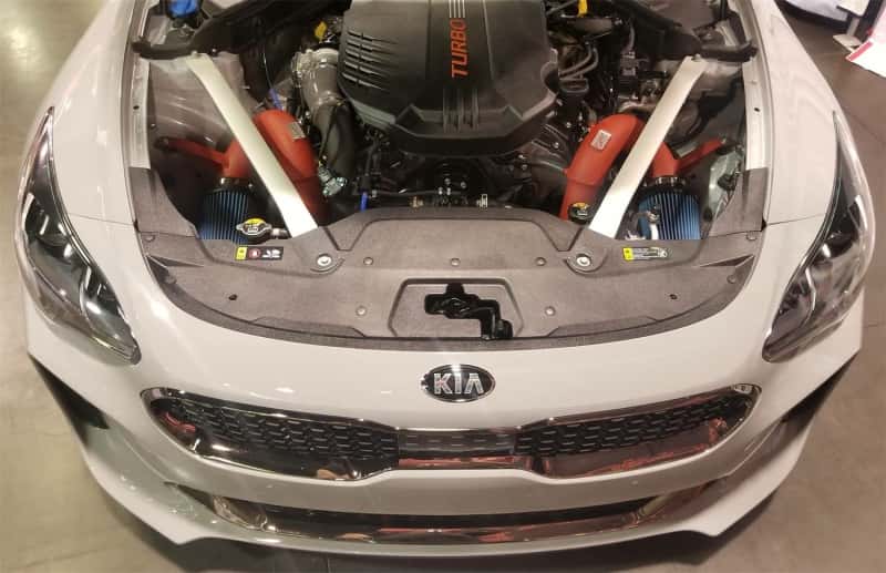 Injen — Injen 18-20 Kia Stinger 3.3L Twin Turbo Wrinkle Red Short Ram Air Intake
Short Ram Intake
Air Intake Kit - view 6