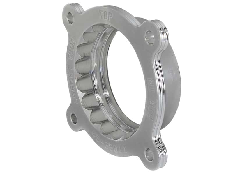 aFe — aFe Silver Bullet Throttle Body Spacer 10-18 Toyota FJ Cruiser V6 4.0L
Throttle Body Spacer - view 4