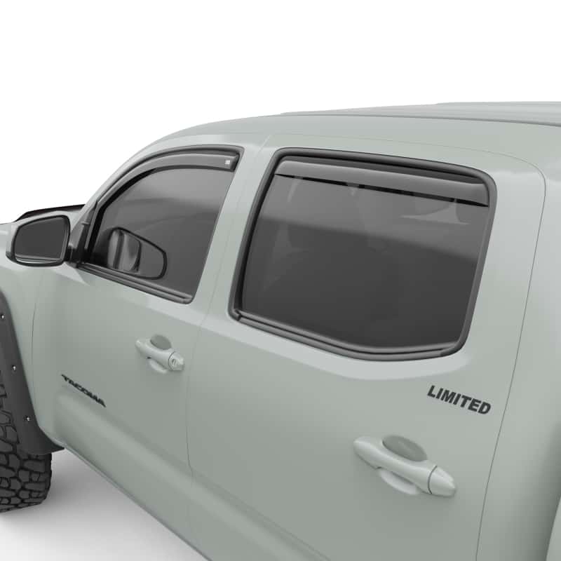 EGR — EGR 2016-2017 Toyota Tacoma In-Channel Window Visors - Smoked (575081)
IN-CHANNEL SMOKE 4p
575081-IC4-S - view 2