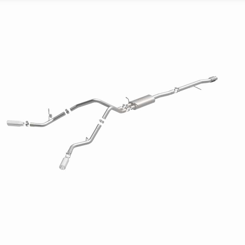 Magnaflow — Magnaflow 14 Chev Silverado V8 5.3L CC/EC Cab Dual Split Behind Rear Tires Exit SS Cat Back Perf Exh
Cat-Back - view 4