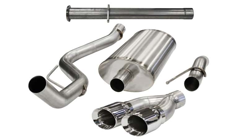 CORSA Performance — Corsa 2011-2014 Ford F-150 Raptor 6.2L V8 145in Wheelbase Polished Xtreme Cat-Back Exhaust
Exhaust - view 1