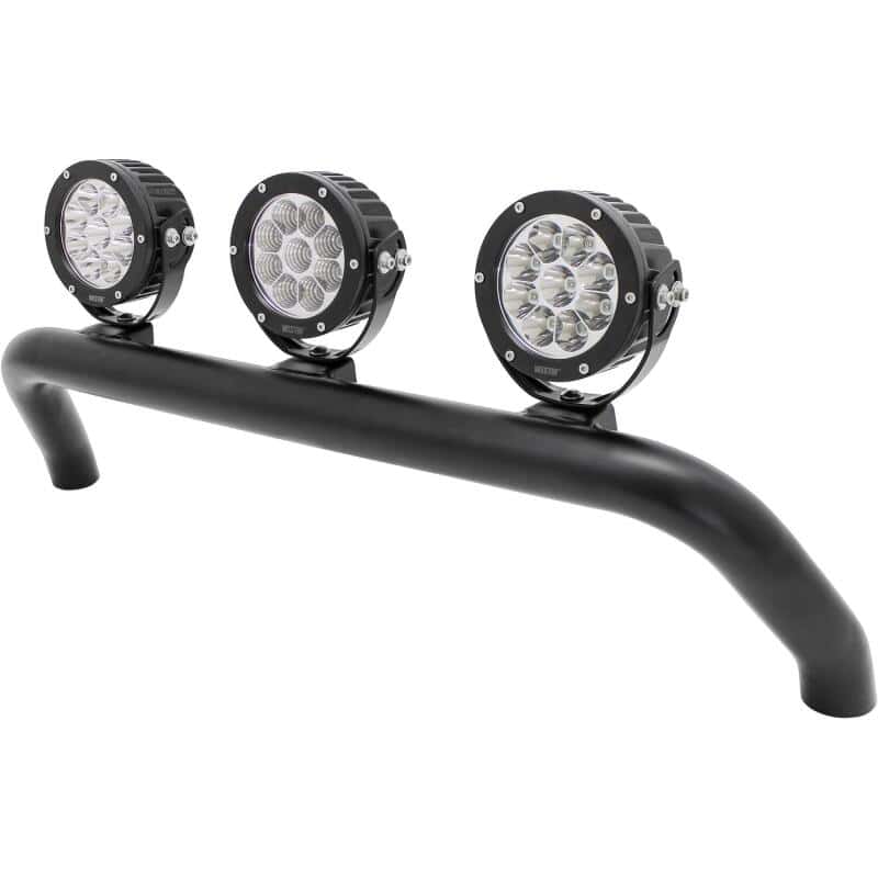 Westin — Westin/Snyper 07-17 Jeep Wrangler Snyper Bumper Mount Light Bar - Textured Black
LED Light Bar Mount - view 4