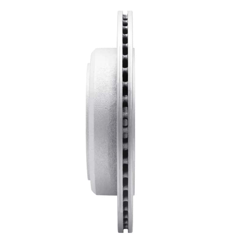 R1 Concepts — R1 03-11 Lincoln Town Car Rear Left Drilled & Slotted Geo-Carbon Rotor - view 3