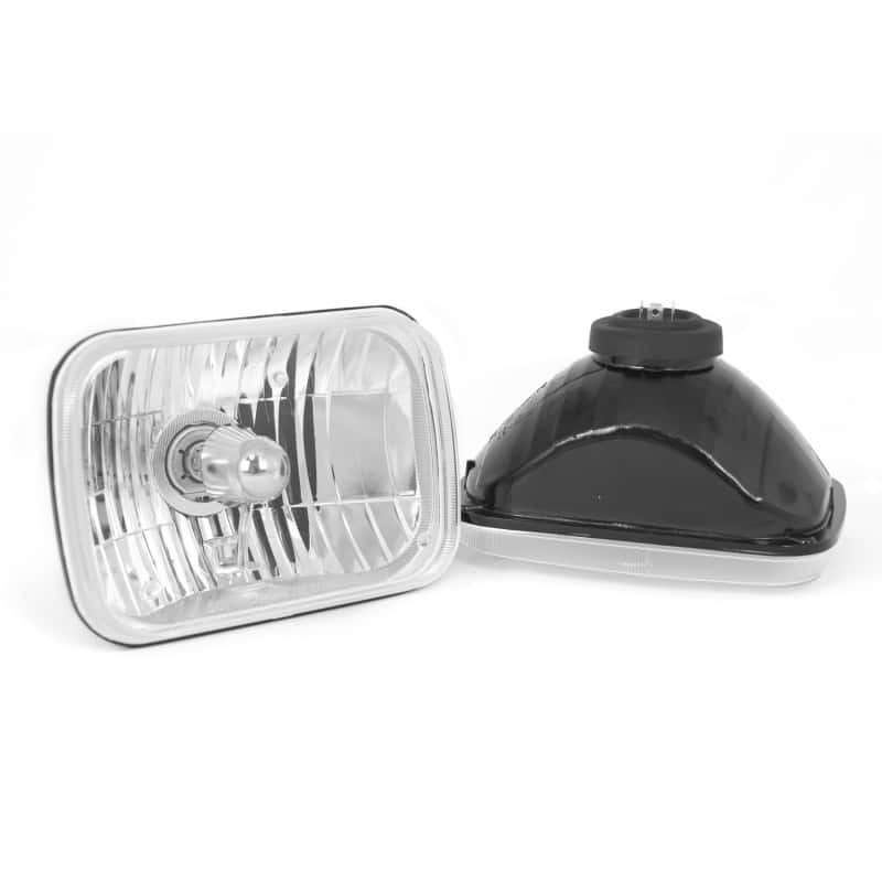 Rugged Ridge — Rugged Ridge Crystal H2 Headlights Rectangular 87-95 Jeep Wrangler YJ
OFFROAD_LIGHTING
Head Light - view 1