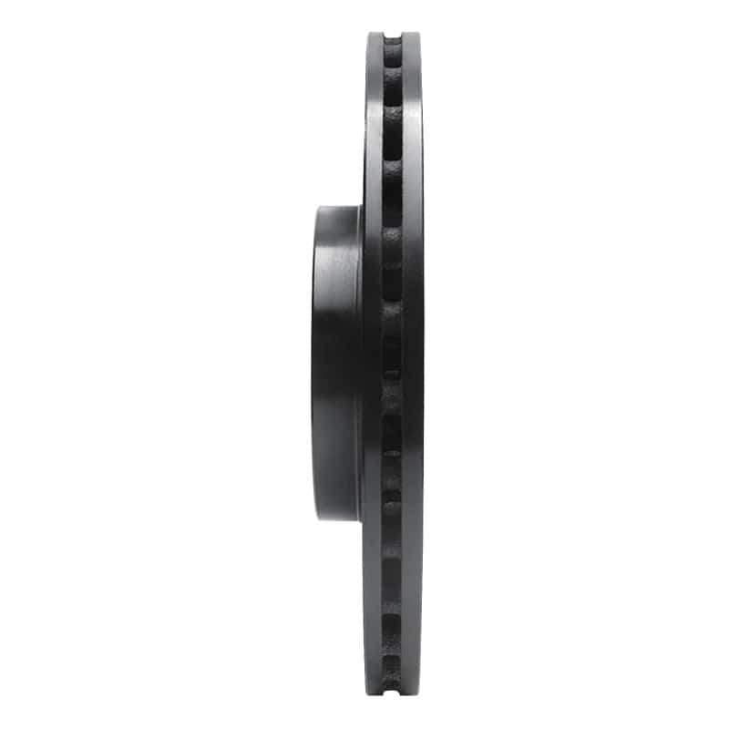 R1 Concepts — R1 91-20 Alfa Romeo 164 Front Right Drilled & Slotted Black Brake Rotor
R1 Brake Rotor Drill - view 3
