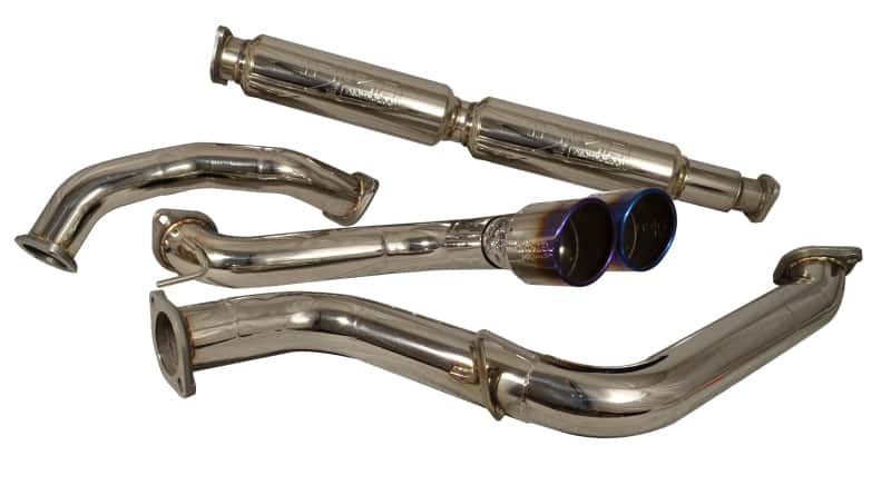 Injen — Injen 13--19 Ford Focus ST 2.0L (t) 3.00in Cat-Back Stainless Steel Exhaust System w/Titanium Tip
Exhaust System Kit
Exhaust System - view 4