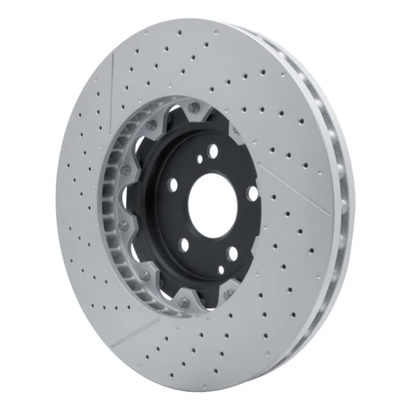 DFC — DFC 07-25 Mercedes-Benz E63 AMG Front Drilled and Slotted Hi-Carbon Alloy Geomet Coated Rotor
DFC Brake Rotor - view 4