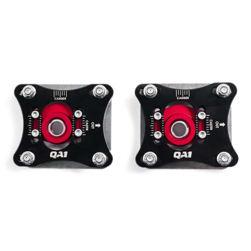 QA1 — QA1 05-14 Ford Mustang Caster-Camber Plate Kit
Caster Camber Plates - view 2