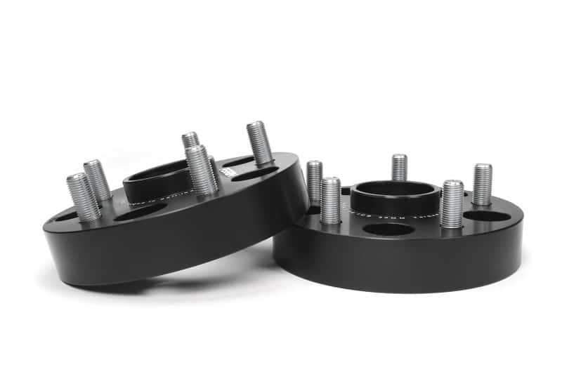 Perrin Performance — PERRIN Subaru 30mm Wheel Spacers 5x114.3 BP w/56mm Hub - Black - view 5