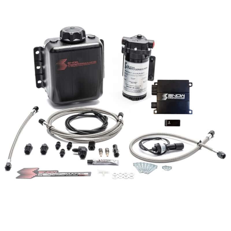 Snow Performance — Snow Performance Stg 2 Boost Cooler Prog. Engine Mount Water Injection Kit (SS Braid Line & 4AN)
Water/Meth Inject Kt - view 7