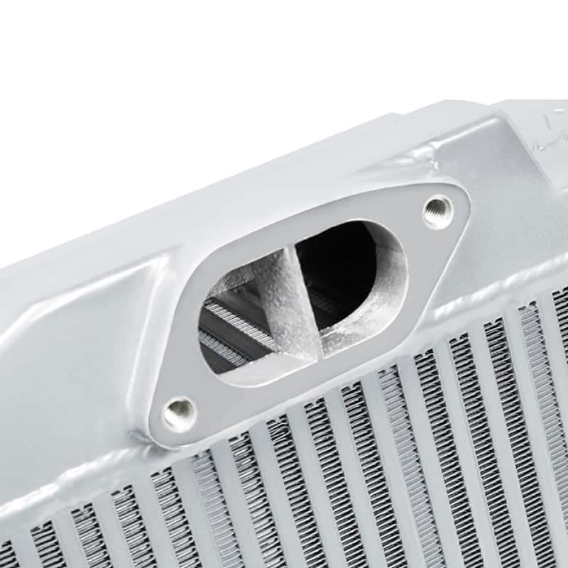 Mishimoto — Mishimoto Subaru 08-15 WRX STi Top-Mount Intercooler Kit - Powder Coated Silver & Black Hoses - view 11